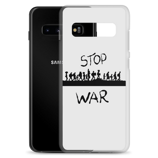 Stop War Clear Case for Samsung®