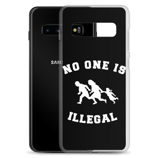 No One Is Illegal Clear Case for Samsung®