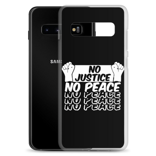 No Justice No Peace Clear Case for Samsung®