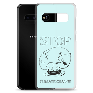 Stop Climate Clear Case for Samsung®