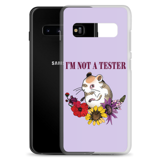 I’m Not a Tester Clear Case for Samsung®