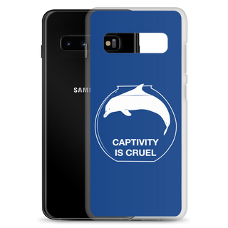 Captivity is Cruel Clear Case for Samsung®