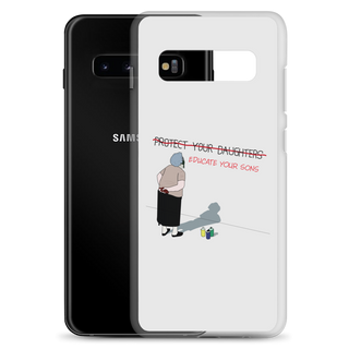 Educate Your Sons Clear Case for Samsung®