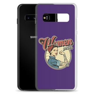 Women Power Clear Case for Samsung®