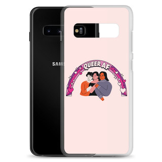 Queer AF Clear Case for Samsung®