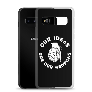 Our Ideas Are Our Weapons Clear Case for Samsung®