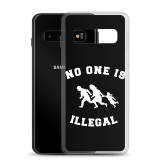 No One Is Illegal Clear Case for Samsung®