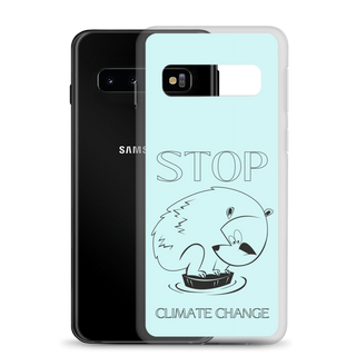 Stop Climate Clear Case for Samsung®