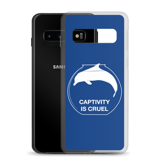 Captivity is Cruel Clear Case for Samsung®