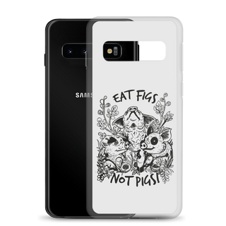 Eat Figs Not Pigs Samsung Case