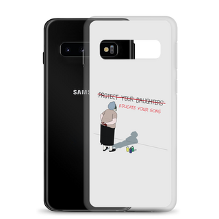 Educate Your Sons Clear Case for Samsung®