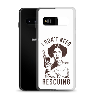 I Don’t Need Rescuing Clear Case for Samsung®