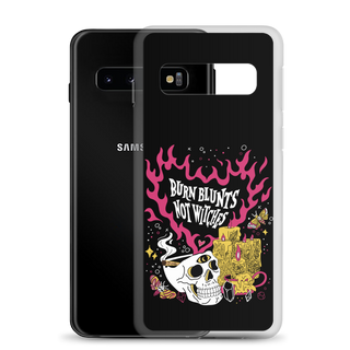 Burn Blunt Not Witches Clear Case for Samsung®