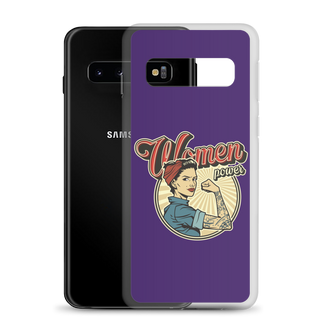 Women Power Clear Case for Samsung®