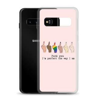 I’m Perfect The Way I’m Clear Case for Samsung®