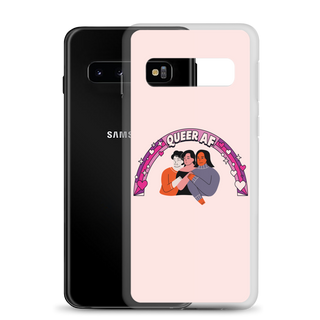 Queer AF Clear Case for Samsung®