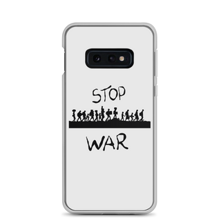 Stop War Clear Case for Samsung®