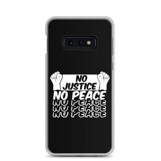 No Justice No Peace Clear Case for Samsung®