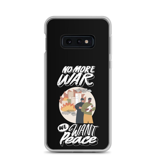 We Want Peace Clear Case for Samsung®