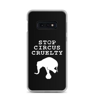 Stop Circus Cruelty Clear Case for Samsung®