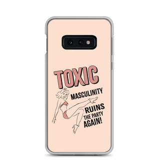 Toxic Masculinity Clear Case for Samsung®