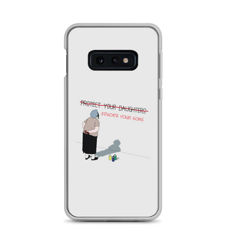 Educate Your Sons Clear Case for Samsung®