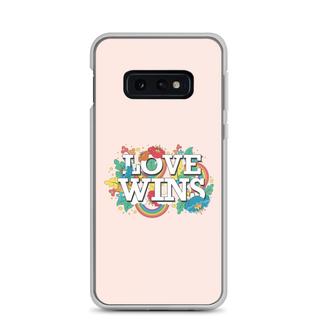 Love Wins Clear Case for Samsung®