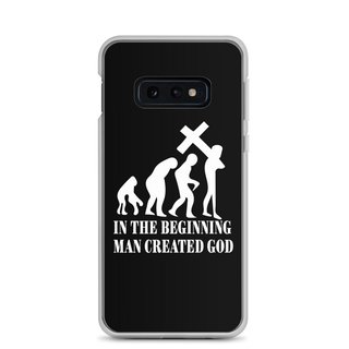 Man Created God Clear Case for Samsung®