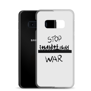 Stop War Clear Case for Samsung®