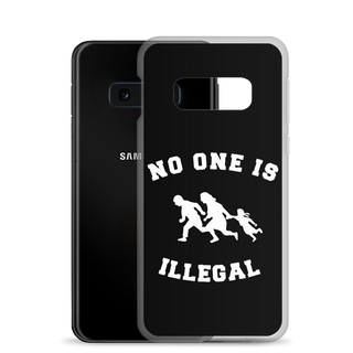 No One Is Illegal Clear Case for Samsung®