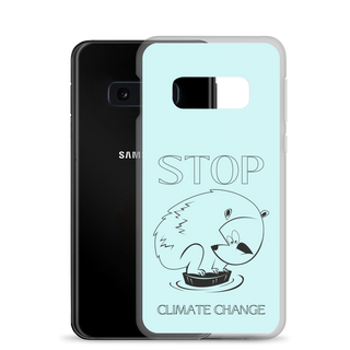 Stop Climate Clear Case for Samsung®