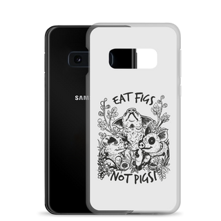 Eat Figs Not Pigs Samsung Case