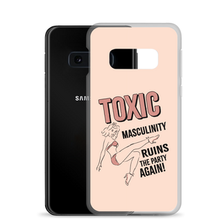 Toxic Masculinity Clear Case for Samsung®