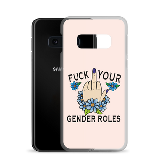 F*ck Your Gender Roles Clear Case for Samsung®