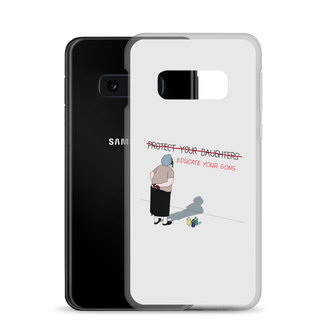 Educate Your Sons Clear Case for Samsung®