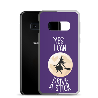 Yes I Can Drive a Stick Clear Case for Samsung®