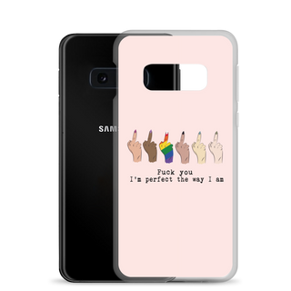 I’m Perfect The Way I’m Clear Case for Samsung®