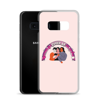 Queer AF Clear Case for Samsung®