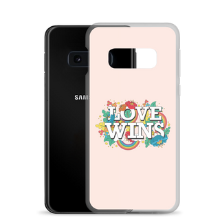 Love Wins Clear Case for Samsung®