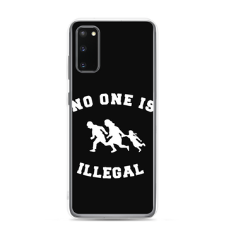 No One Is Illegal Clear Case for Samsung®