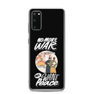 We Want Peace Clear Case for Samsung®