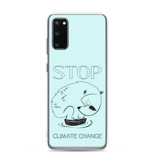 Stop Climate Clear Case for Samsung®