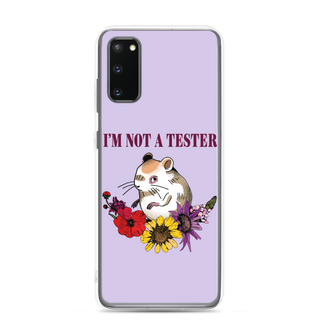 I’m Not a Tester Clear Case for Samsung®