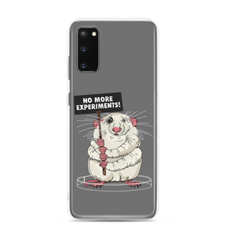 No More Expreiments Clear Case for Samsung®