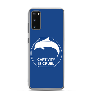 Captivity is Cruel Clear Case for Samsung®