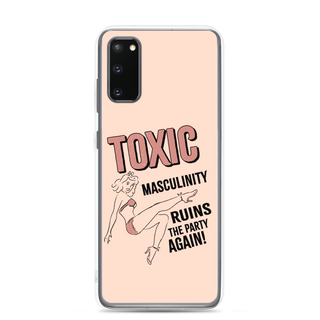 Toxic Masculinity Clear Case for Samsung®