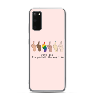 I’m Perfect The Way I’m Clear Case for Samsung®