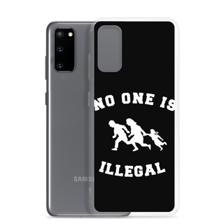 No One Is Illegal Clear Case for Samsung®