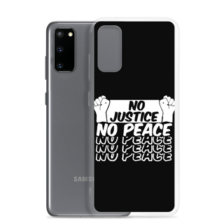 No Justice No Peace Clear Case for Samsung®