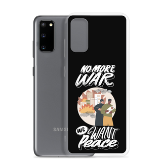 We Want Peace Clear Case for Samsung®